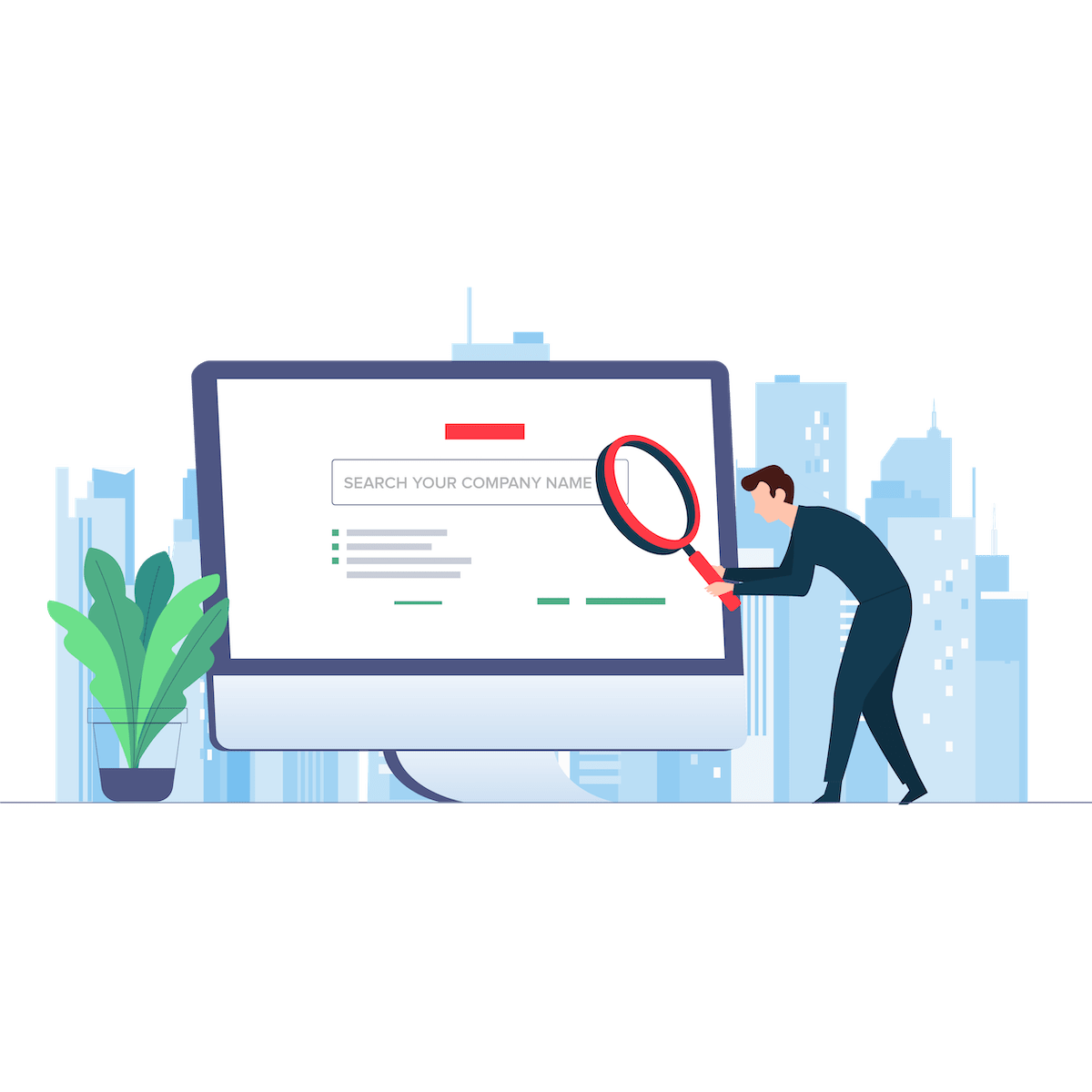 Company name search tool